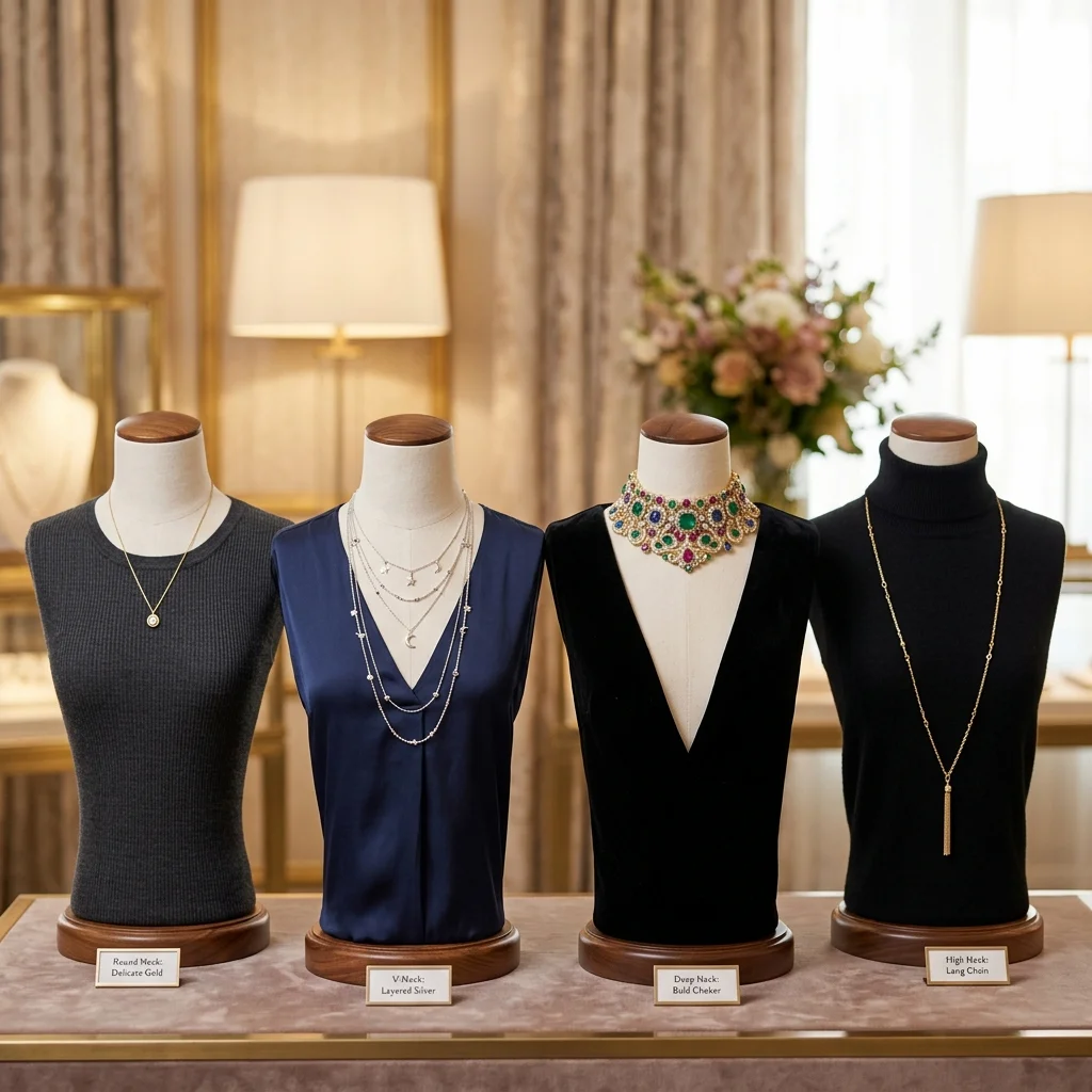 necklace styling